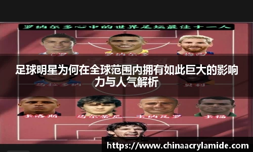 足球明星为何在全球范围内拥有如此巨大的影响力与人气解析